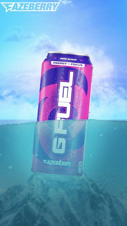 G Fuel concept: Photoshop composite. Personal concept, not commissioned.