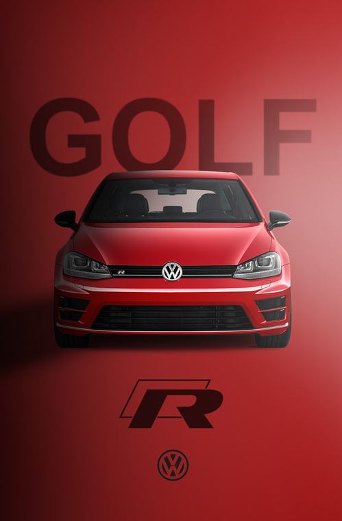 Golf R: Poster.